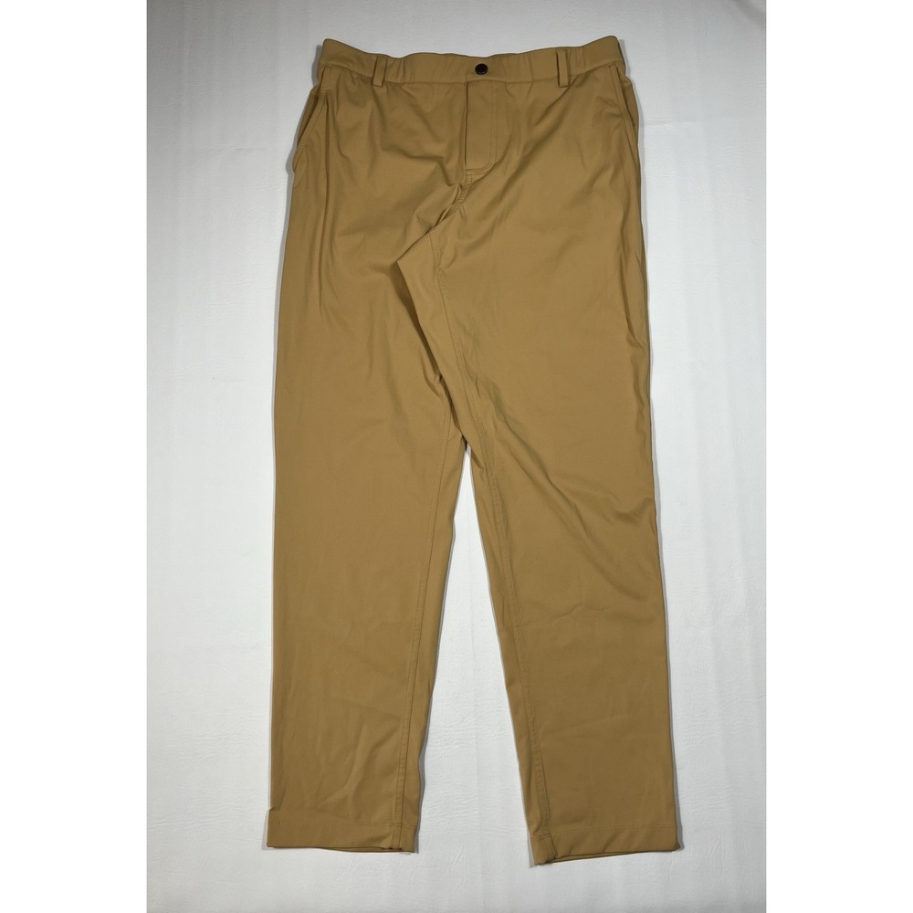 Redvanly Golf Pants Mens XL Camel Performance Stretch Athletic Jogger